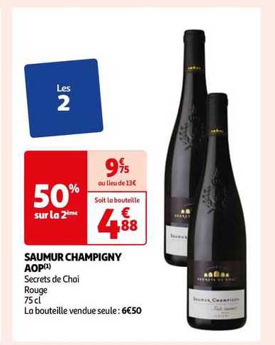 saumur champigny aop secrets de chai rouge