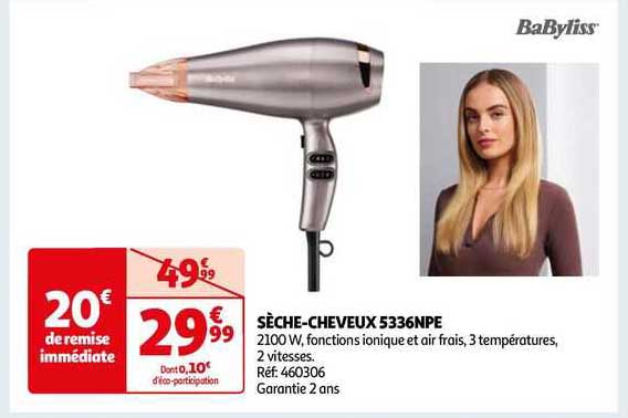 sèche-cheveux 5336npe babyliss