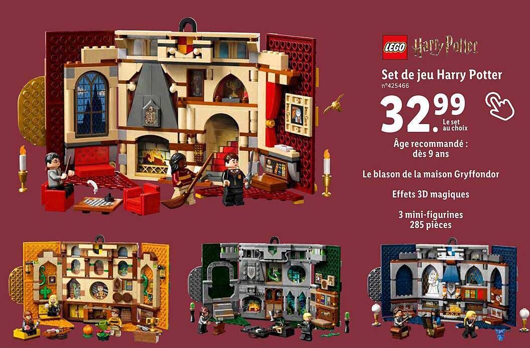 set de jeu harry potter lego