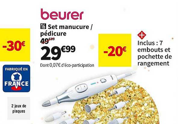 set manucure / pédicure beurer