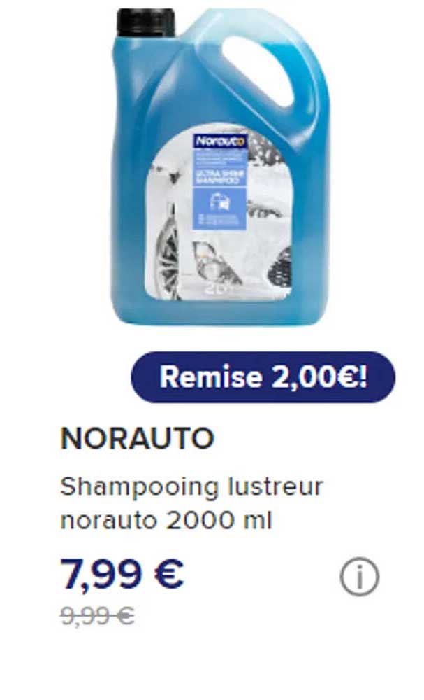 shampooing lustreur norauto 2000 ml