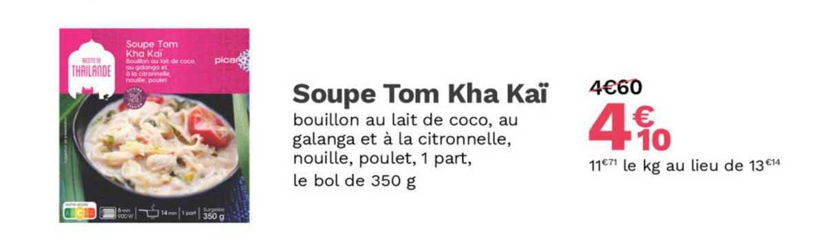 soupe tom kha kaï