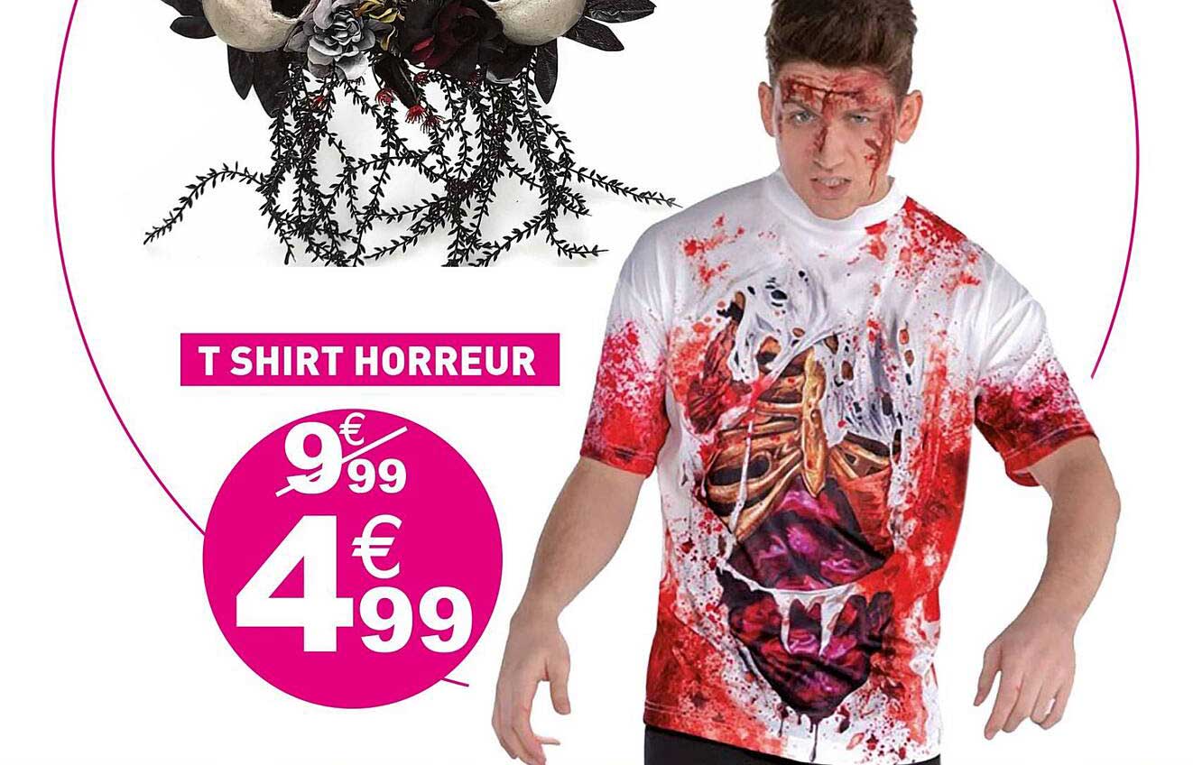 t-shirt horreur