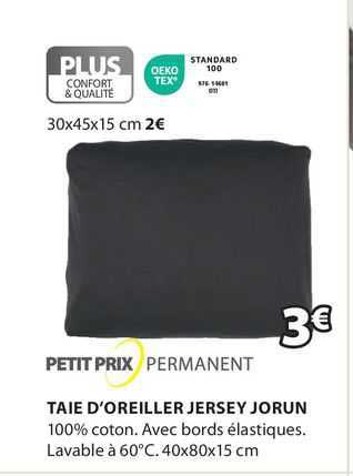 Taie D'oreiller Jersey Jorun