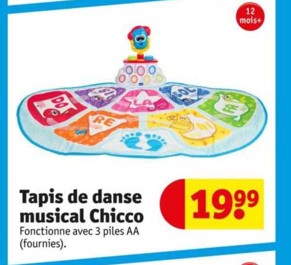 tapis de danse musical chicco