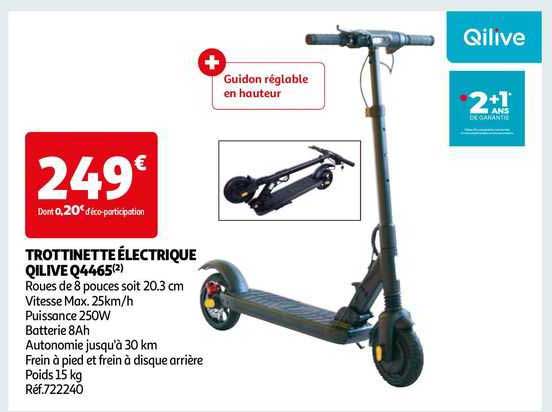 Trottinette électrique Qilive Q4465