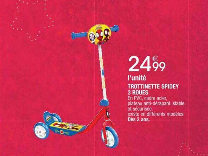 Trottinette Spidey 3 Roues