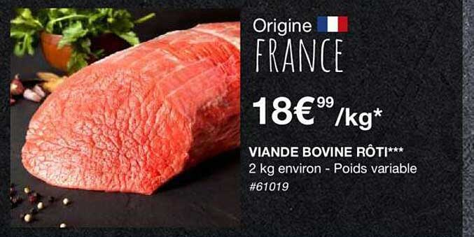 Viande Bovine Rôti