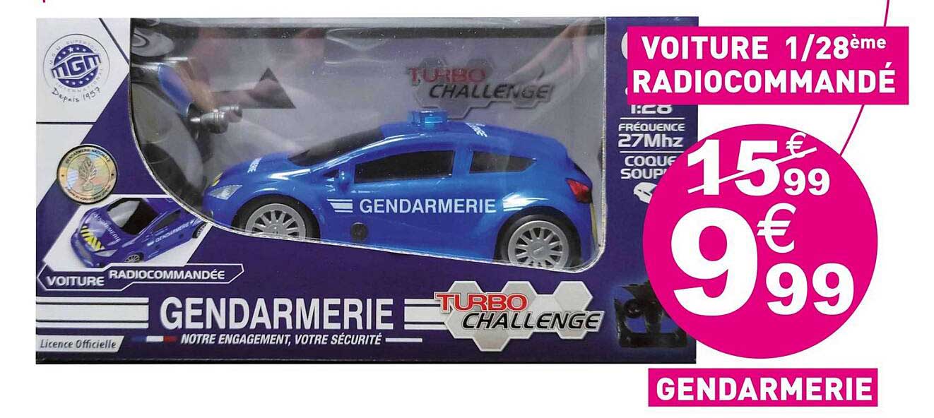 voiture 1/28ème radiocommandé