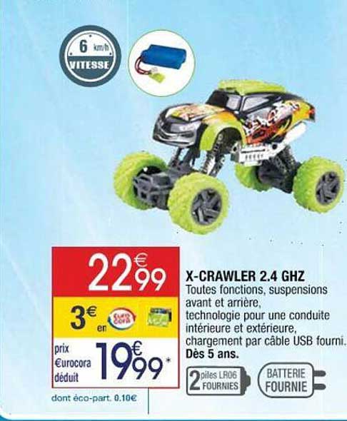 x-crawler 2.4 ghz