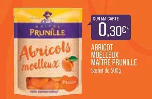 abricot moelleux maître prunille