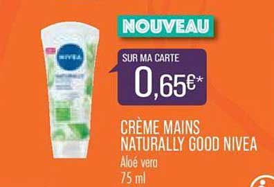 crème mains naturally good nivea
