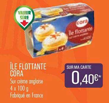 île flottante cora
