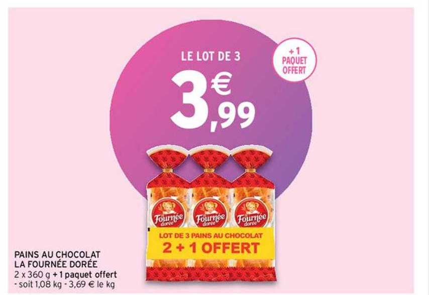 pains au chocolat la fournée dorée