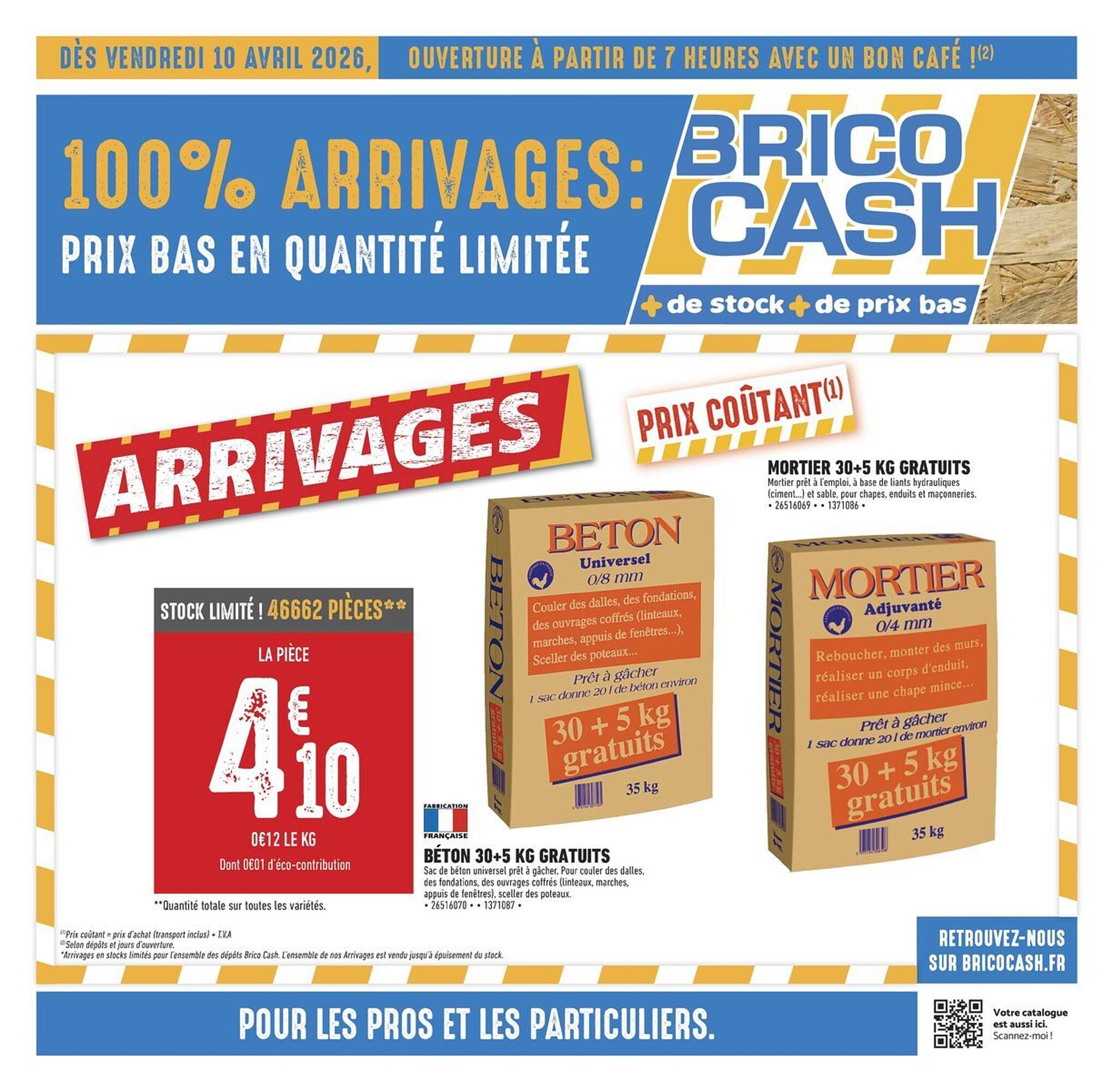 Brico Cash Catalogue Du 10/04/2026 au 23/04/2026