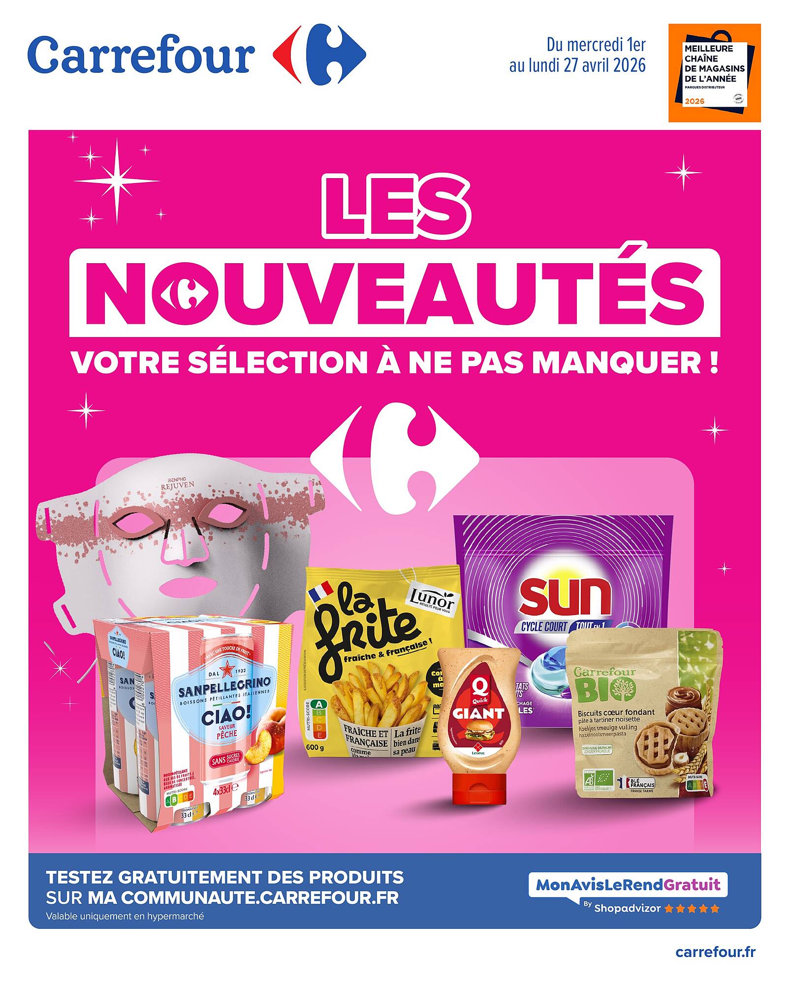 Carrefour Catalogue Du 01/04/2026 au 27/04/2026
