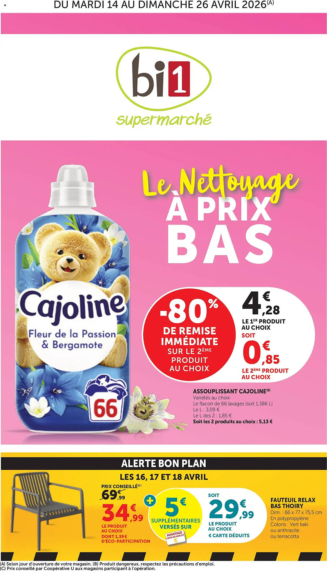 Bi1 Catalogue Du 14/04/2026 au 26/04/2026