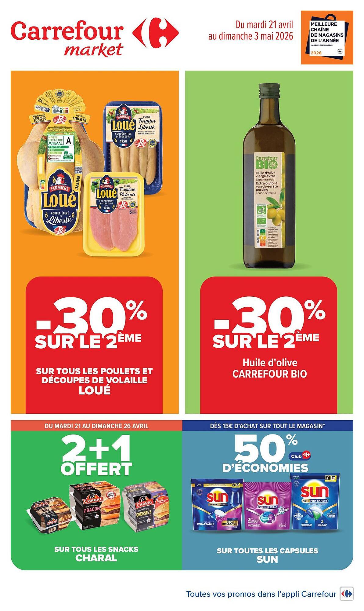 Carrefour Market Catalogue Du 21/04/2026 au 03/05/2026