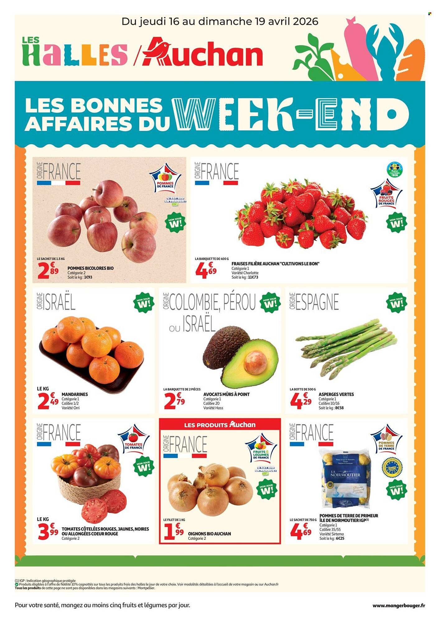 Auchan Catalogue Du 16/04/2026 au 19/04/2026