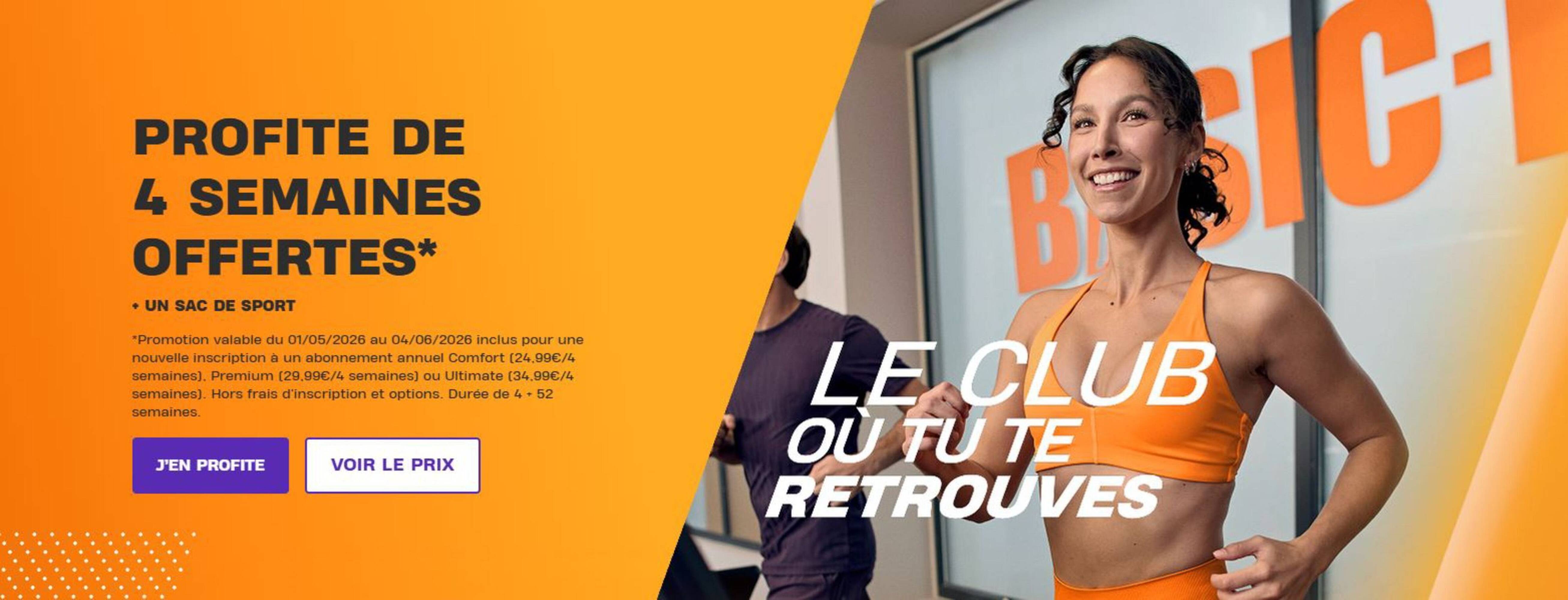 Basic Fit Catalogue Du 06/05/2026 au 04/06/2026