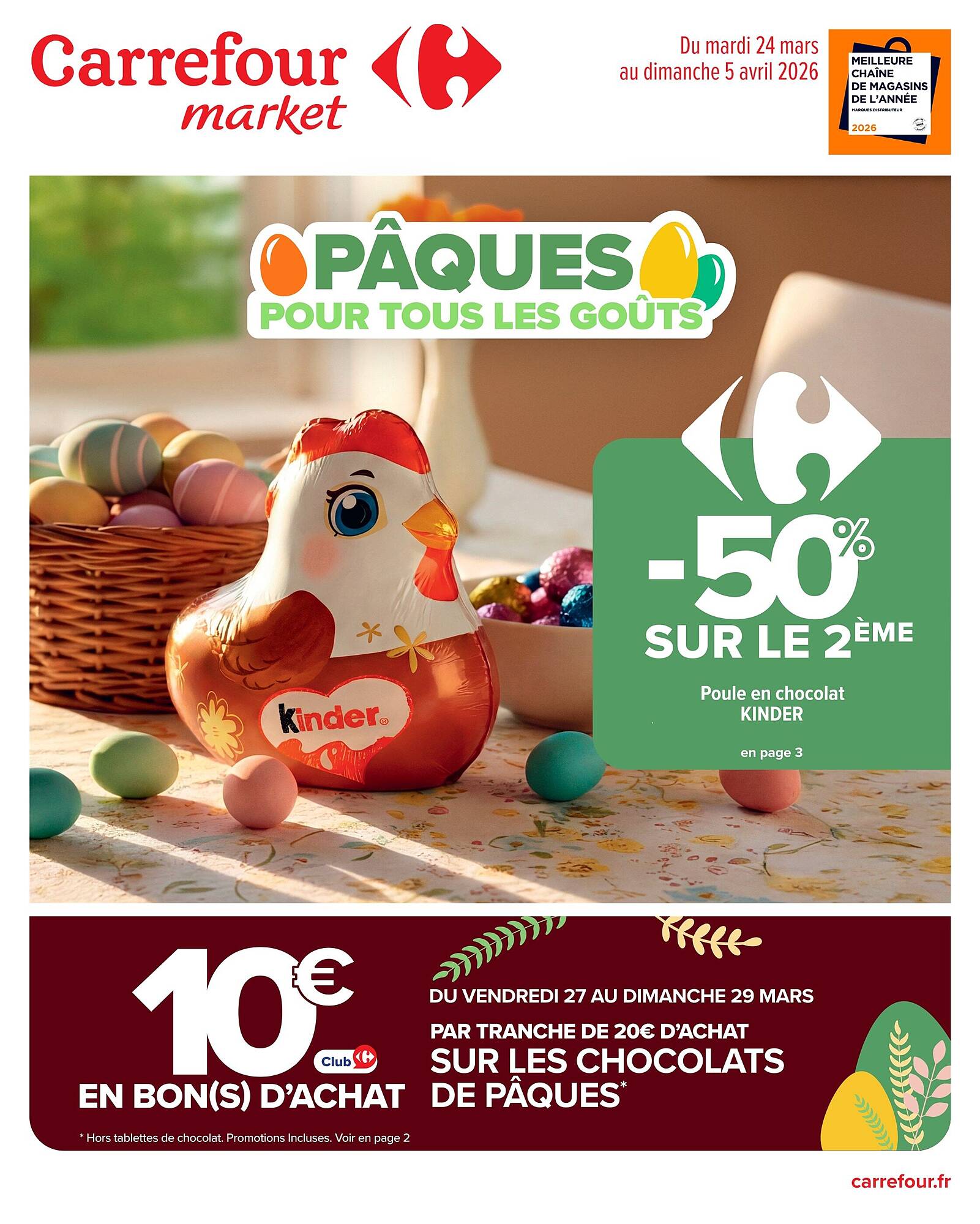 Carrefour Market Catalogue Du 24/03/2026 au 05/04/2026