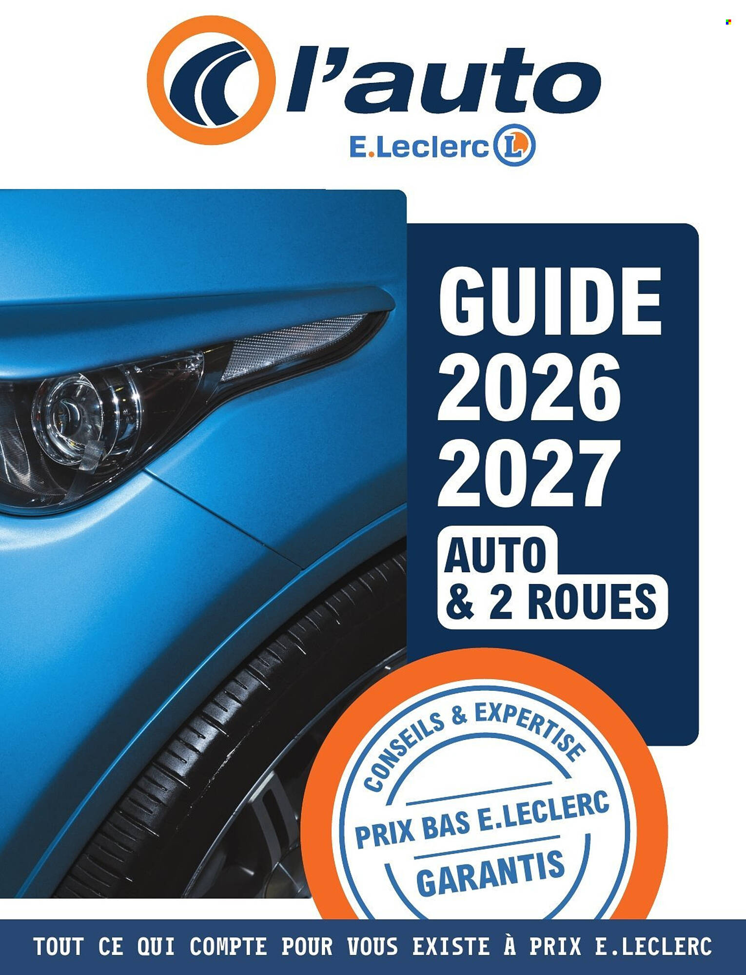E.Leclerc L'Auto Catalogue Du 12/05/2026 au 27/03/2027