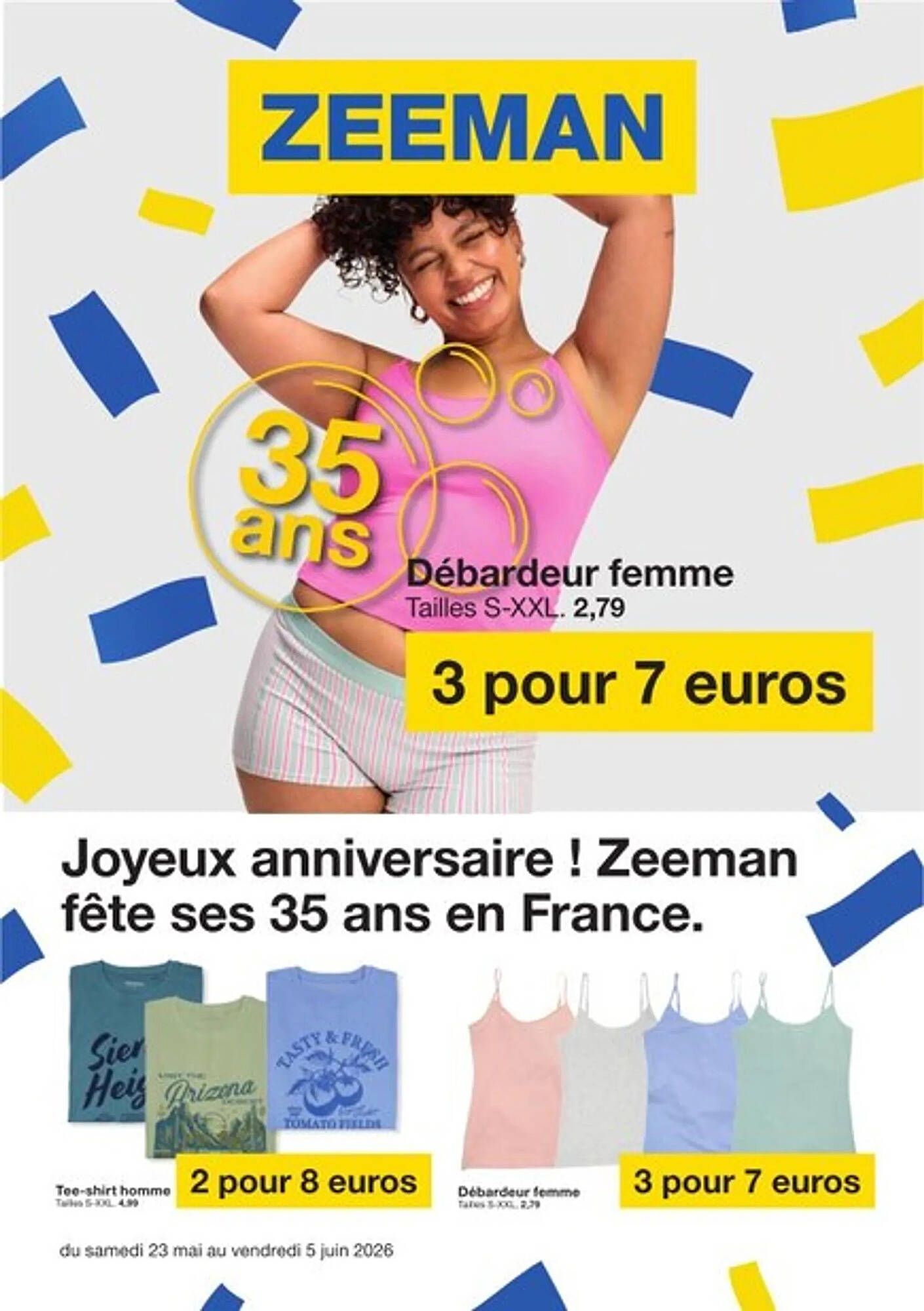Zeeman Catalogue Du 23/05/2026 au 05/06/2026