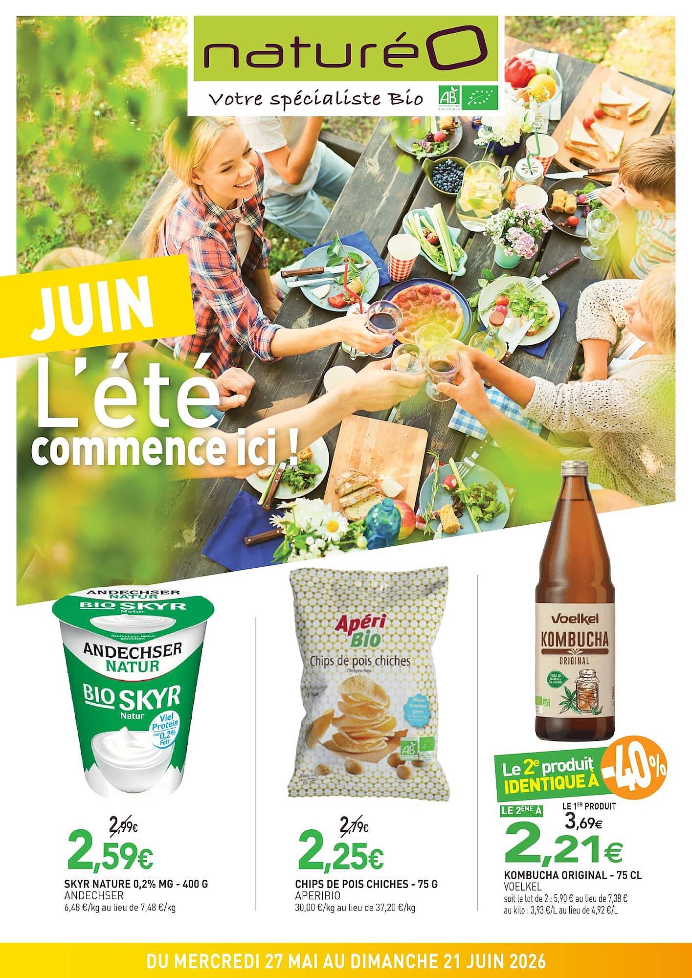 NaturéO Catalogue Du 27/05/2026 au 21/06/2026