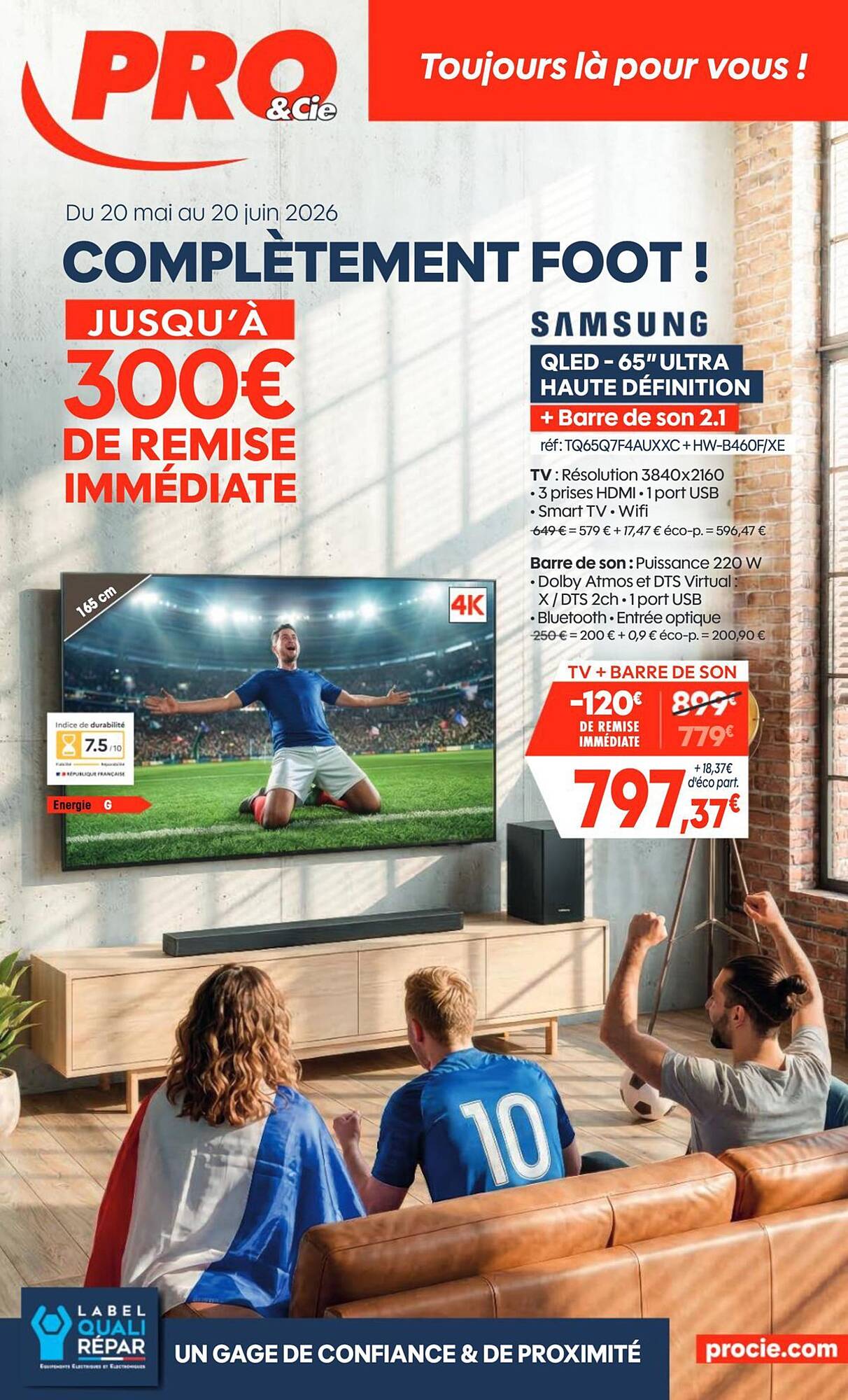 PRO&Cie Catalogue Du 26/05/2026 au 20/06/2026