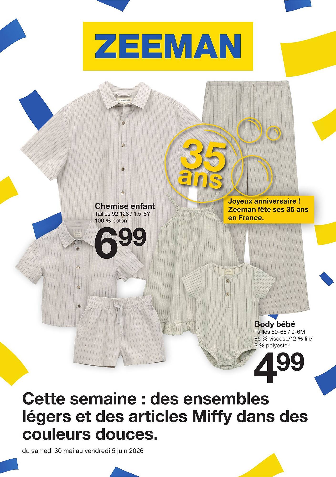 Zeeman Catalogue Du 30/05/2026 au 05/06/2026