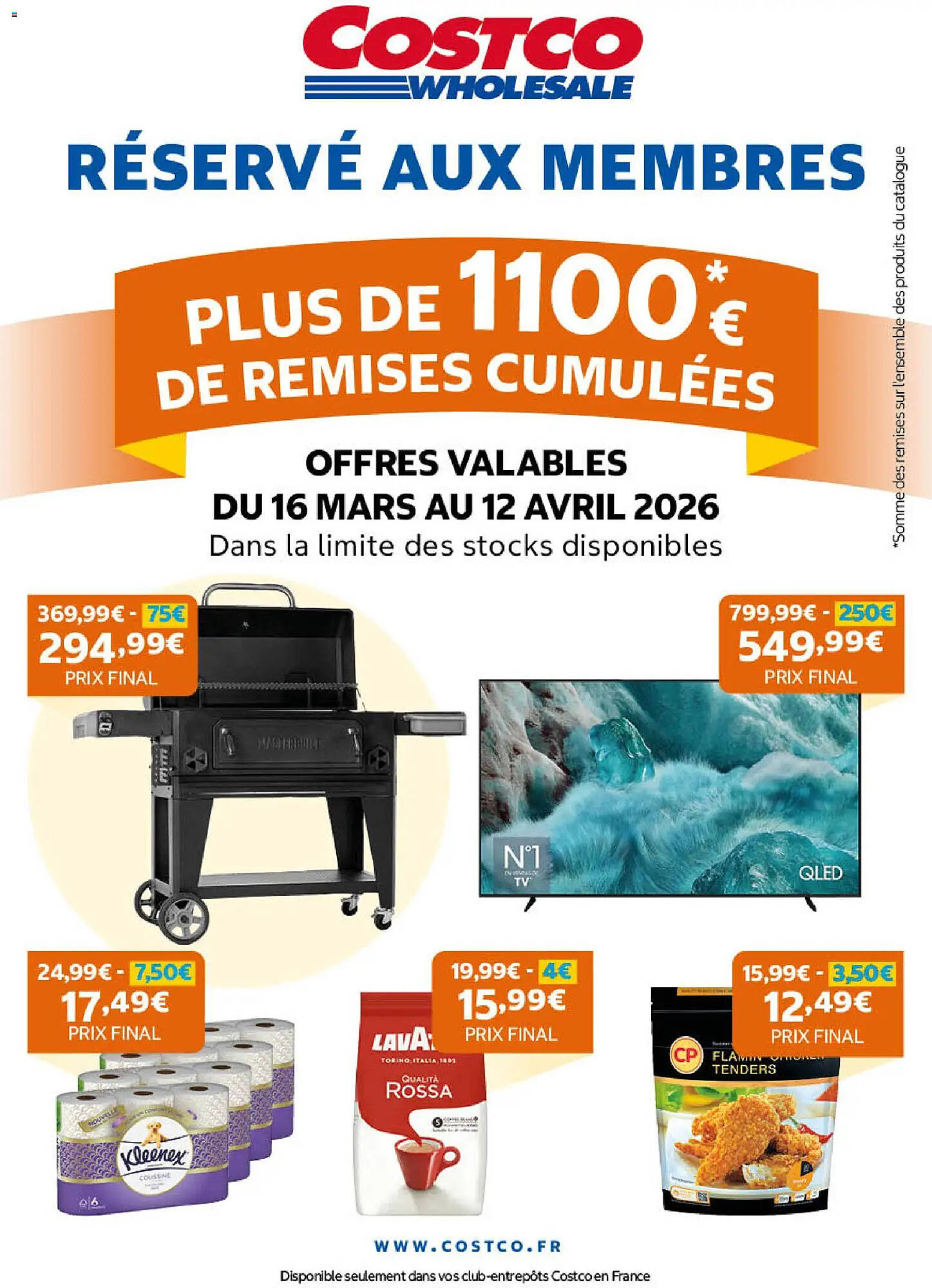 Costco Catalogue Du 16/03/2026 au 12/04/2026