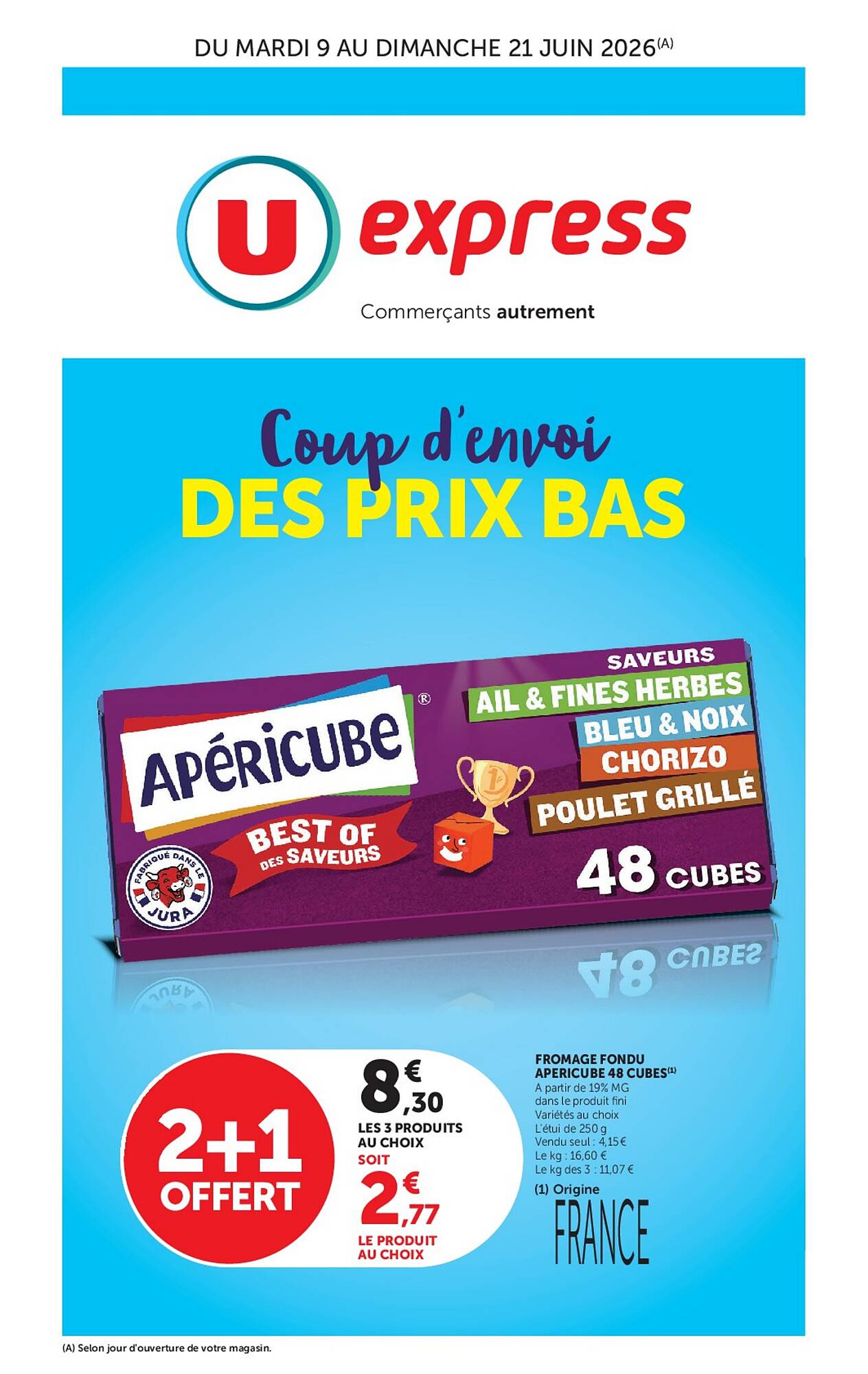 U Express Catalogue Du 09/06/2026 au 21/06/2026