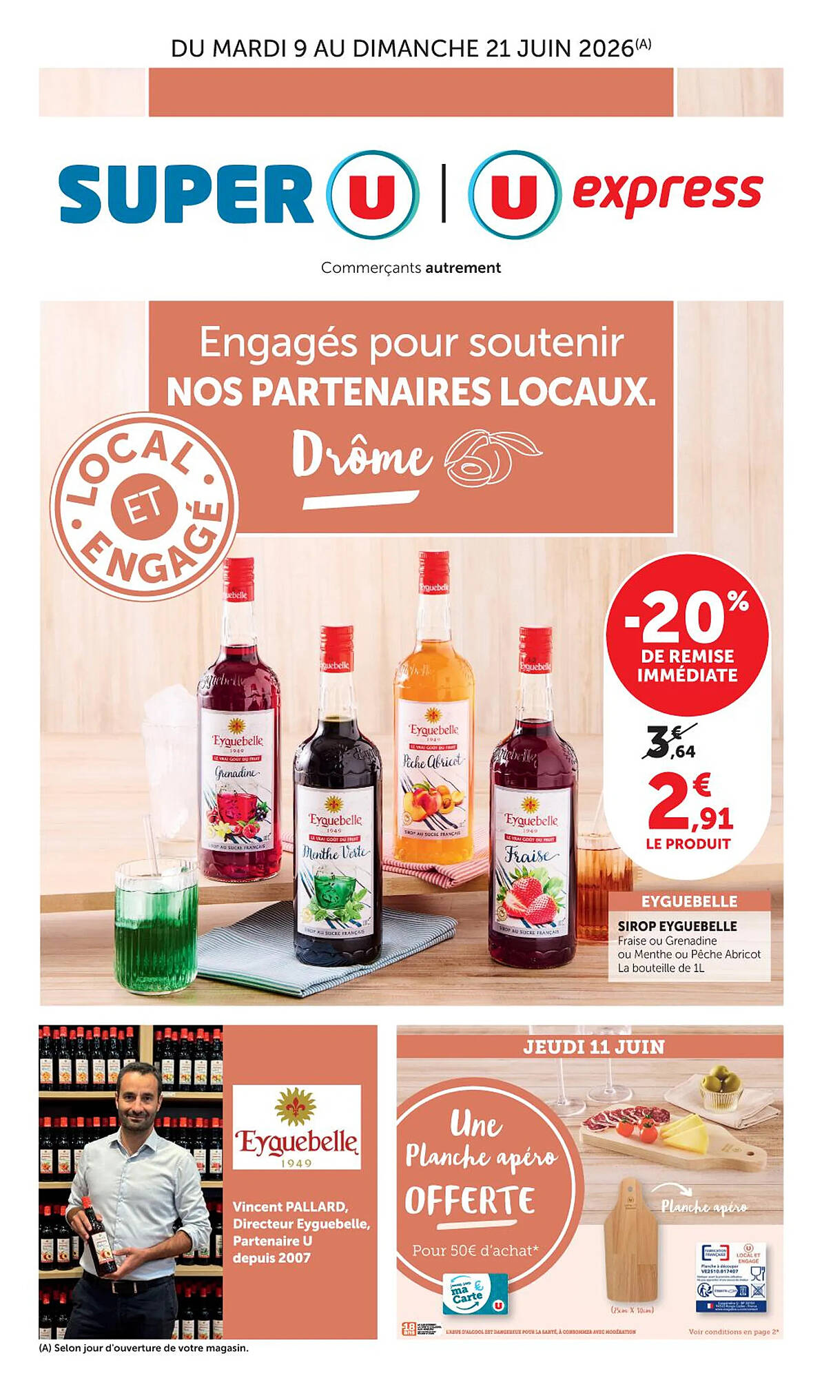 U Express Catalogue Du 09/06/2026 au 21/06/2026
