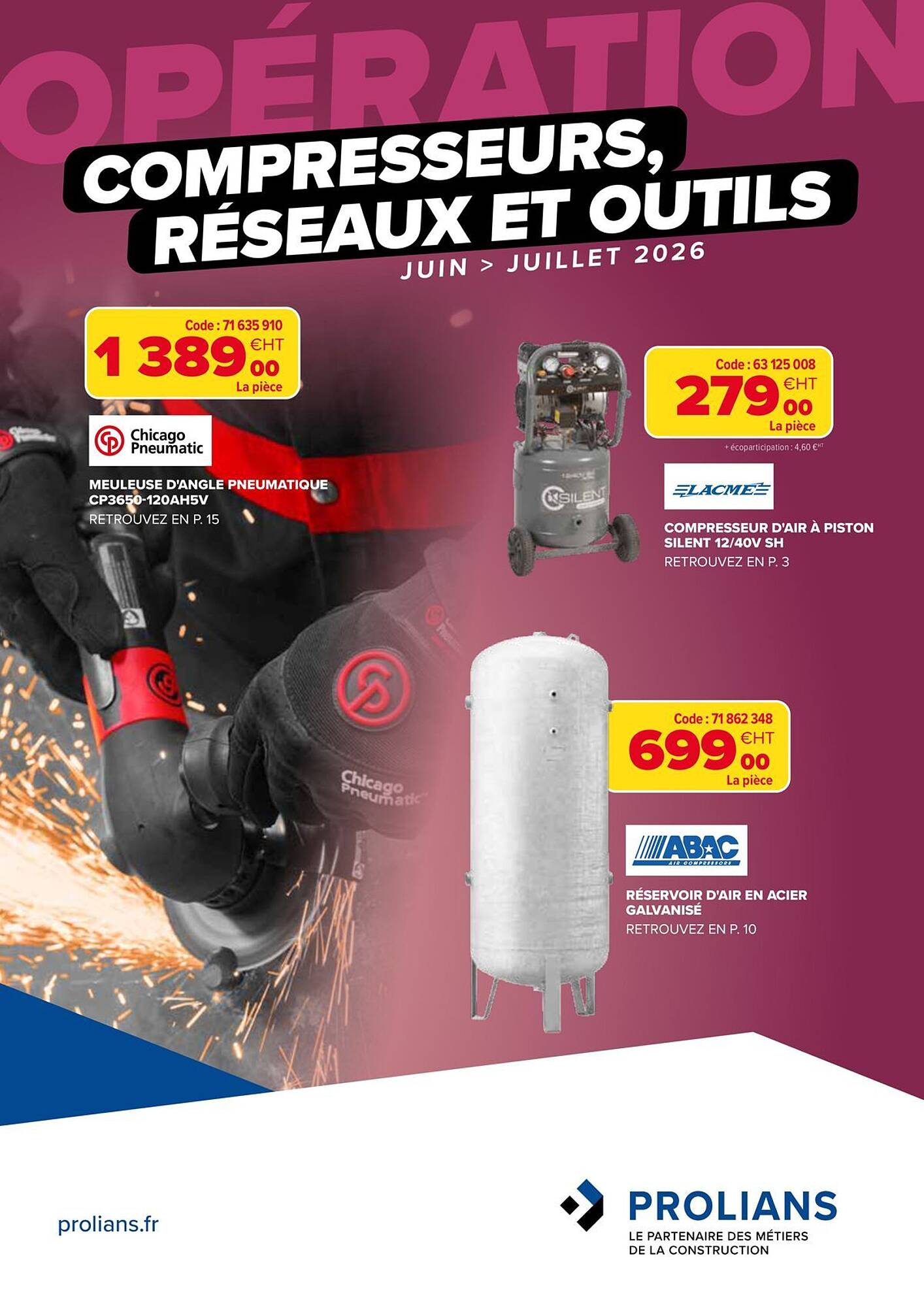 Prolians Catalogue Du 01/06/2026 au 31/07/2026