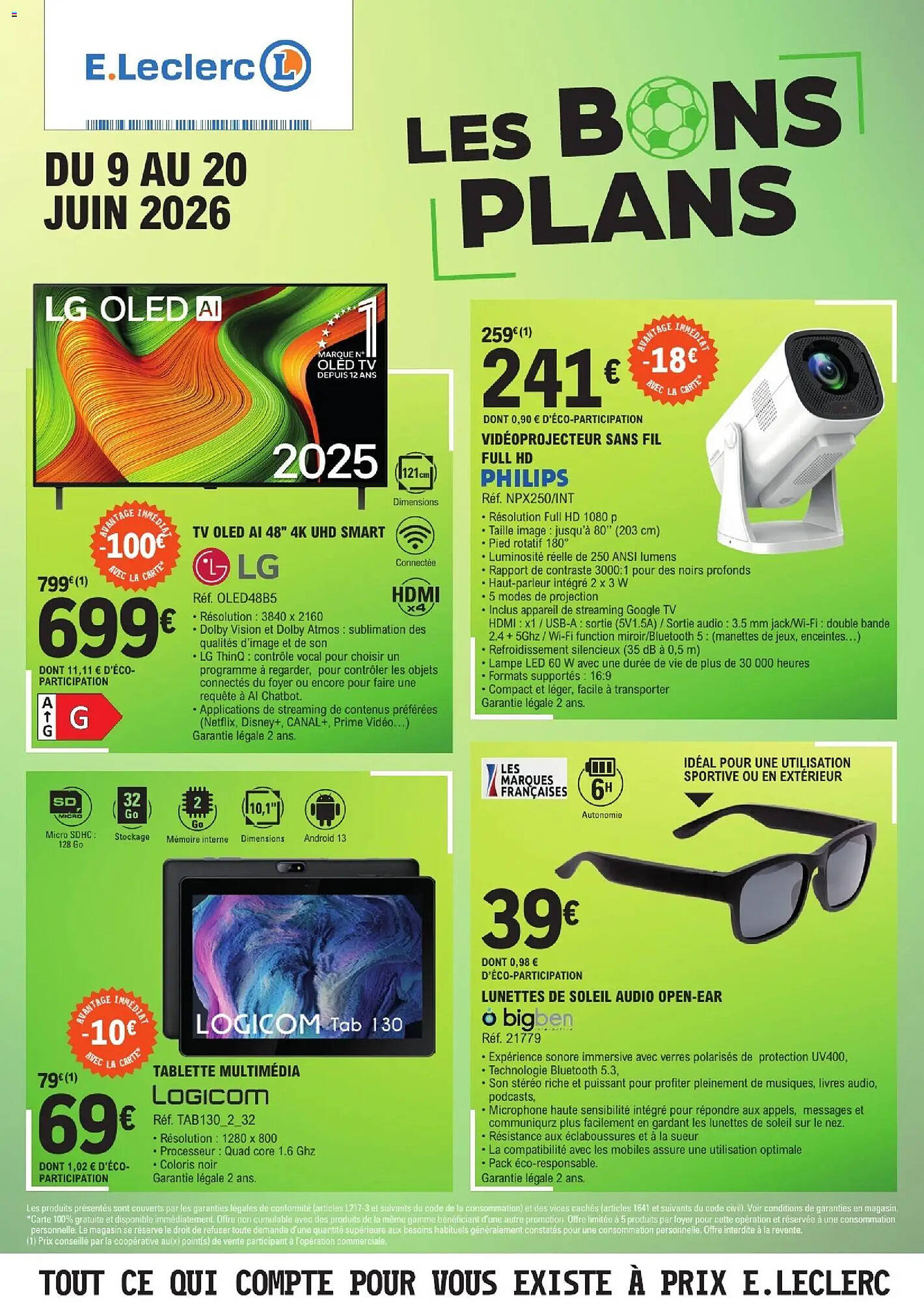 E.Leclerc Catalogue Du 09/06/2026 au 20/06/2026