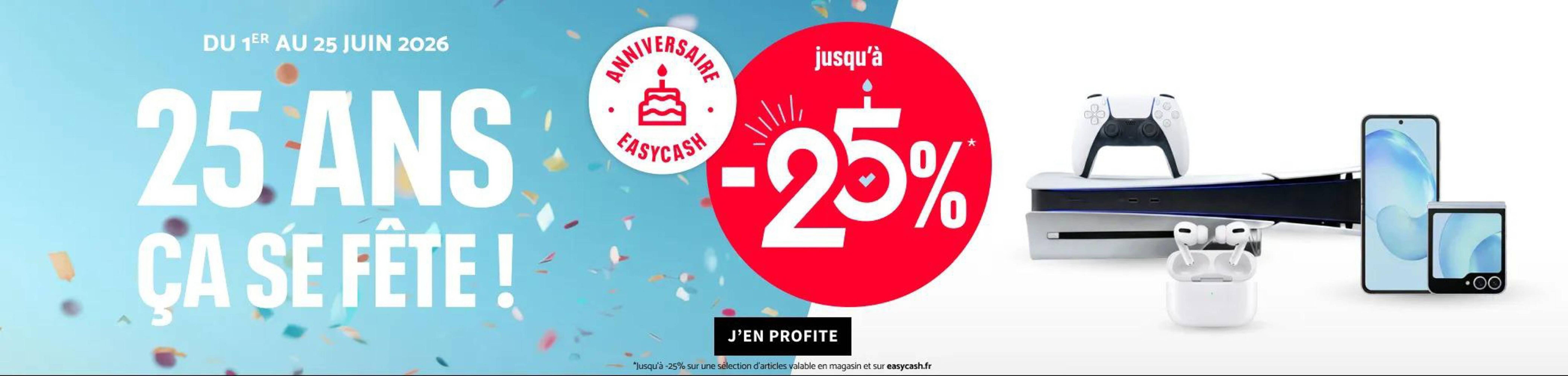 Easy Cash Catalogue Du 04/06/2026 au 25/06/2026