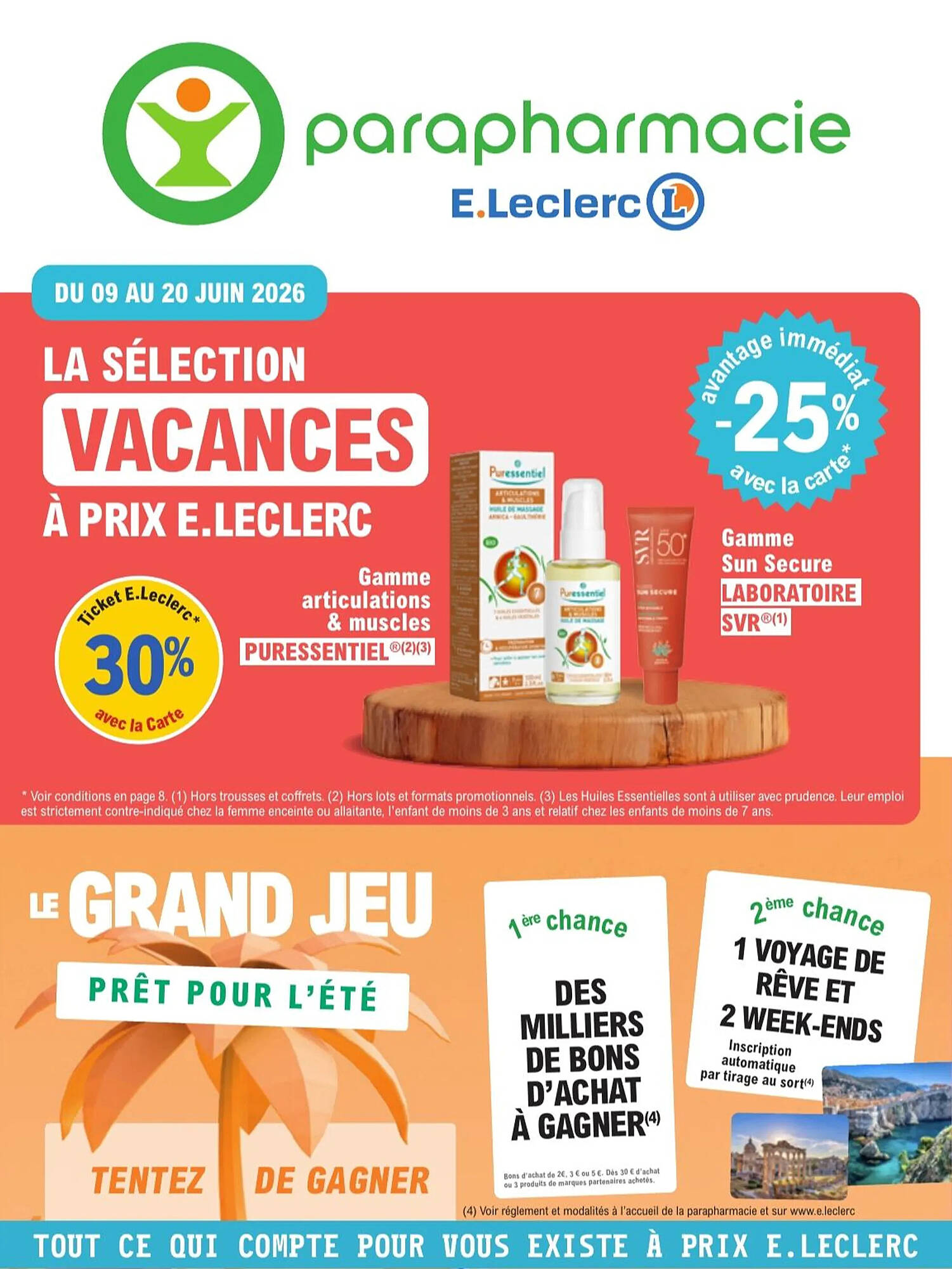 E.Leclerc Parapharmacie Catalogue Du 09/06/2026 au 20/06/2026
