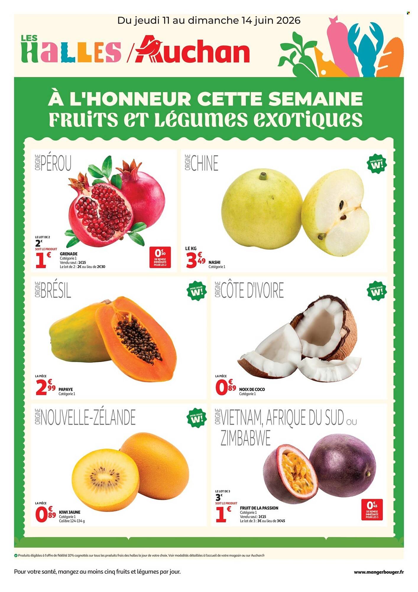 Auchan Catalogue Du 11/06/2026 au 14/06/2026
