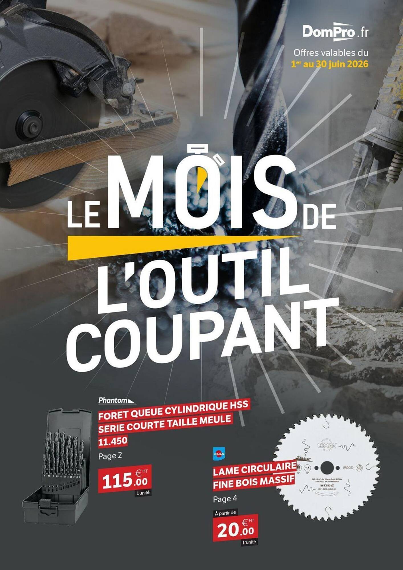 DomPro Catalogue Du 08/06/2026 au 30/06/2026
