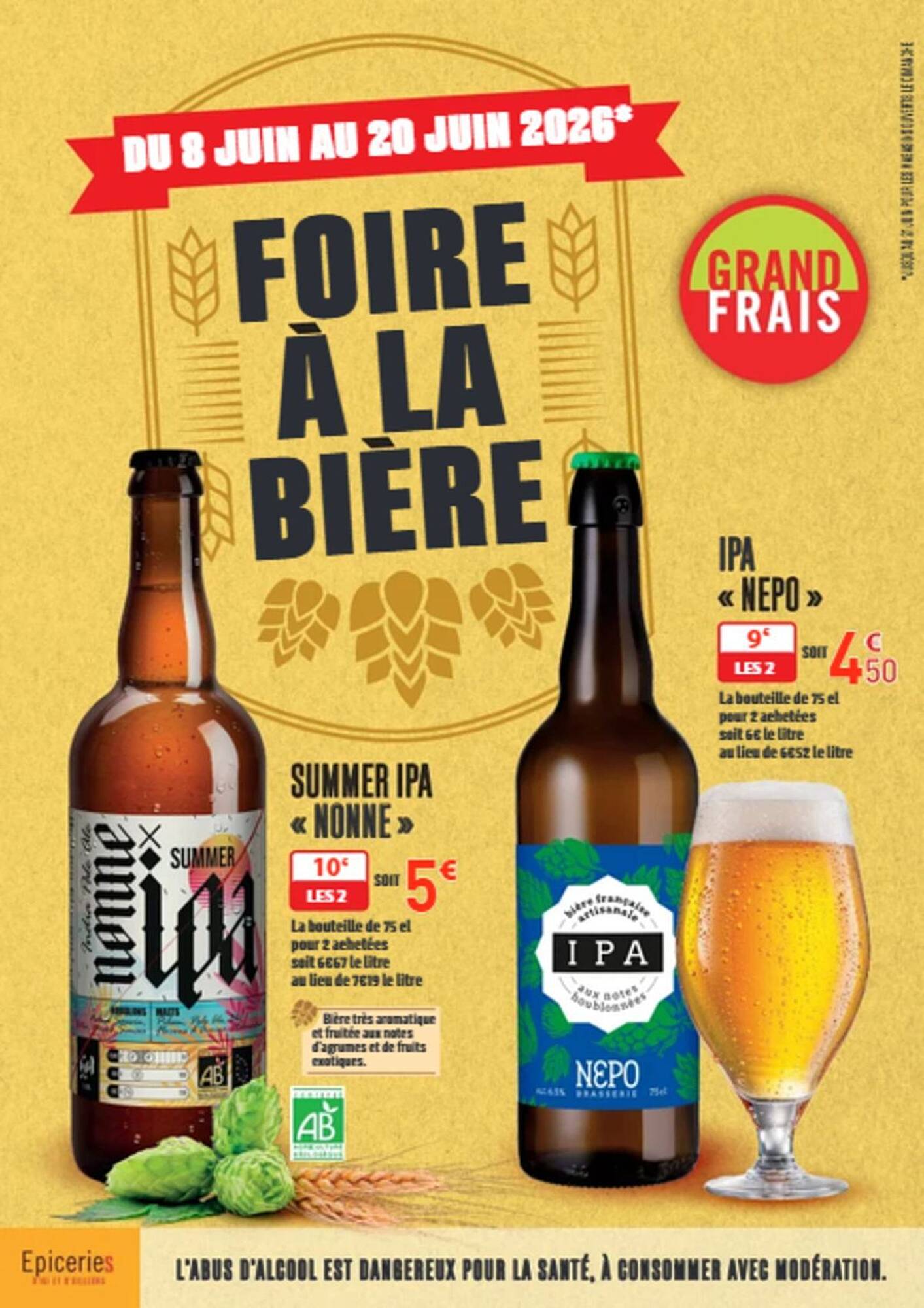 Grand Frais Catalogue Du 08/06/2026 au 20/06/2026