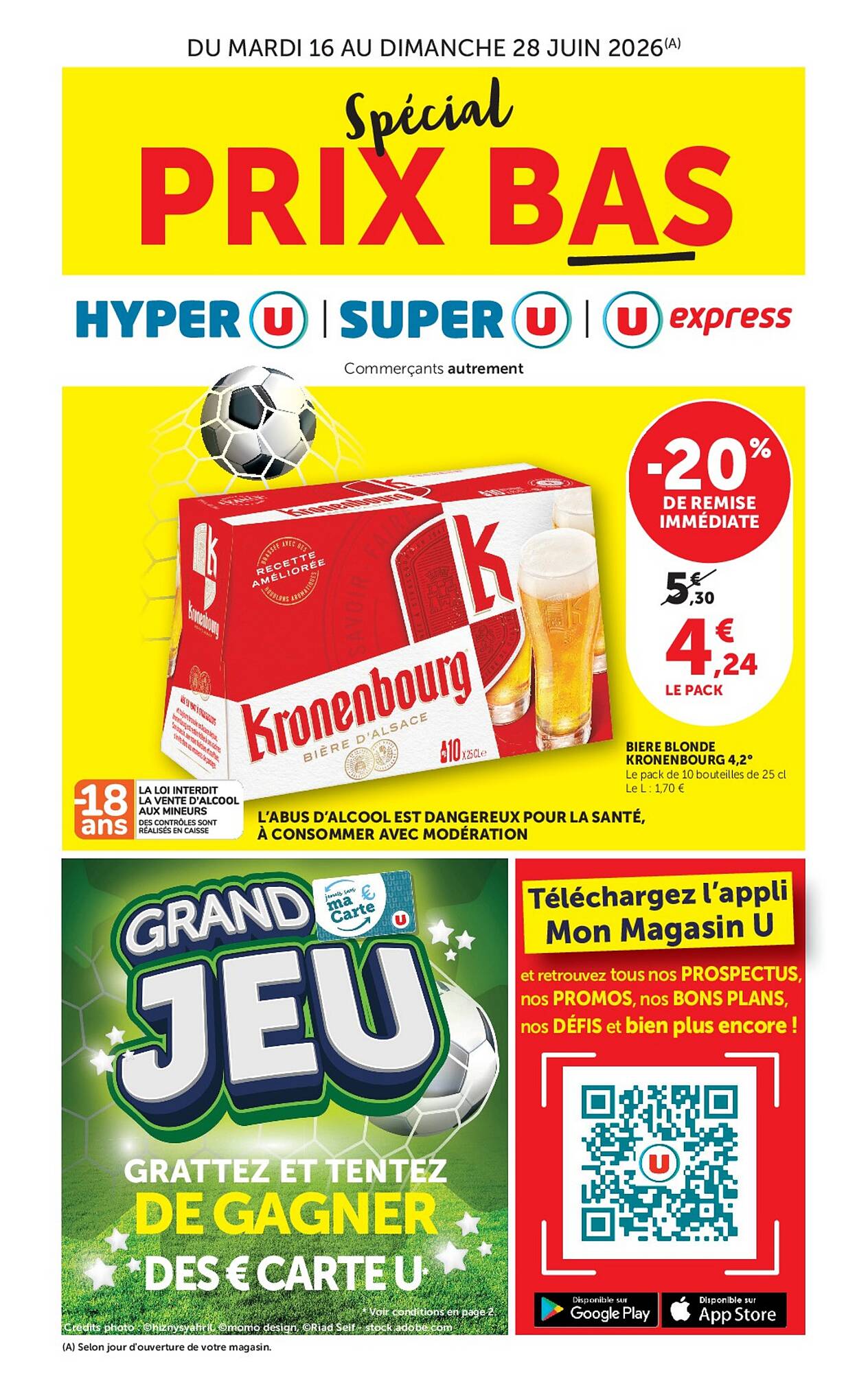 Super U Catalogue Du 16/06/2026 au 28/06/2026