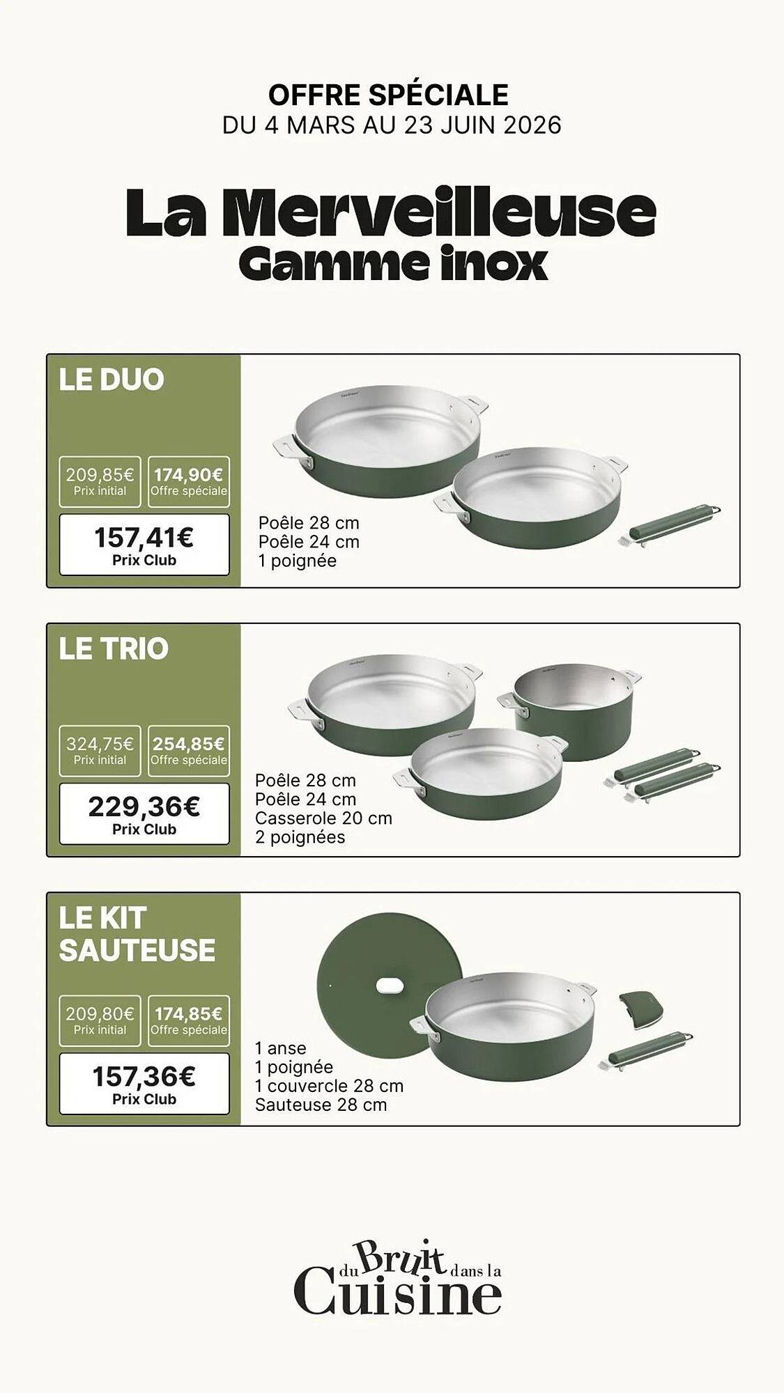 Du Bruit Dans La Cuisine Catalogue Du 09/03/2026 au 23/06/2026