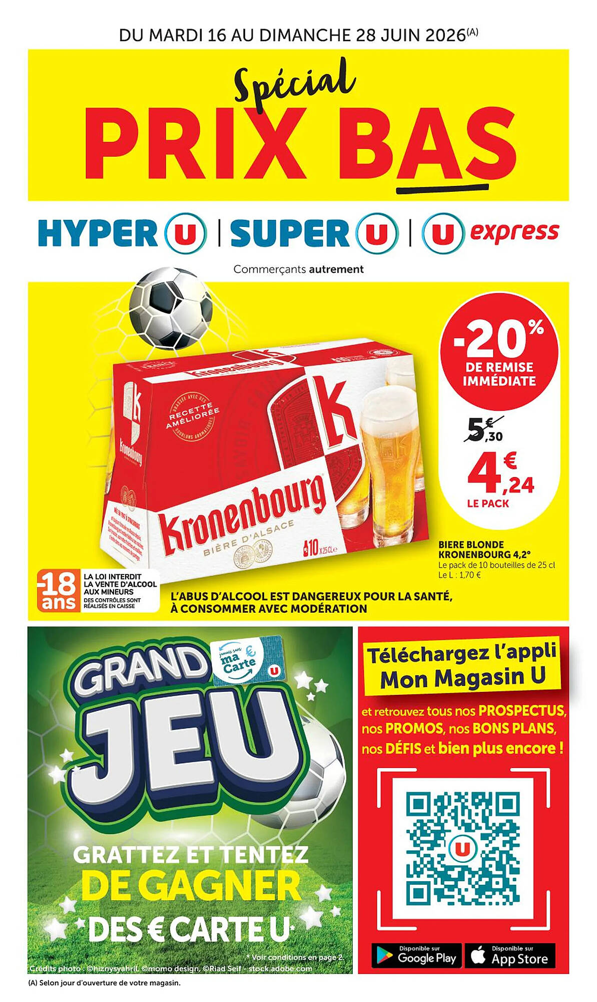 Hyper U Catalogue Du 16/06/2026 au 28/06/2026