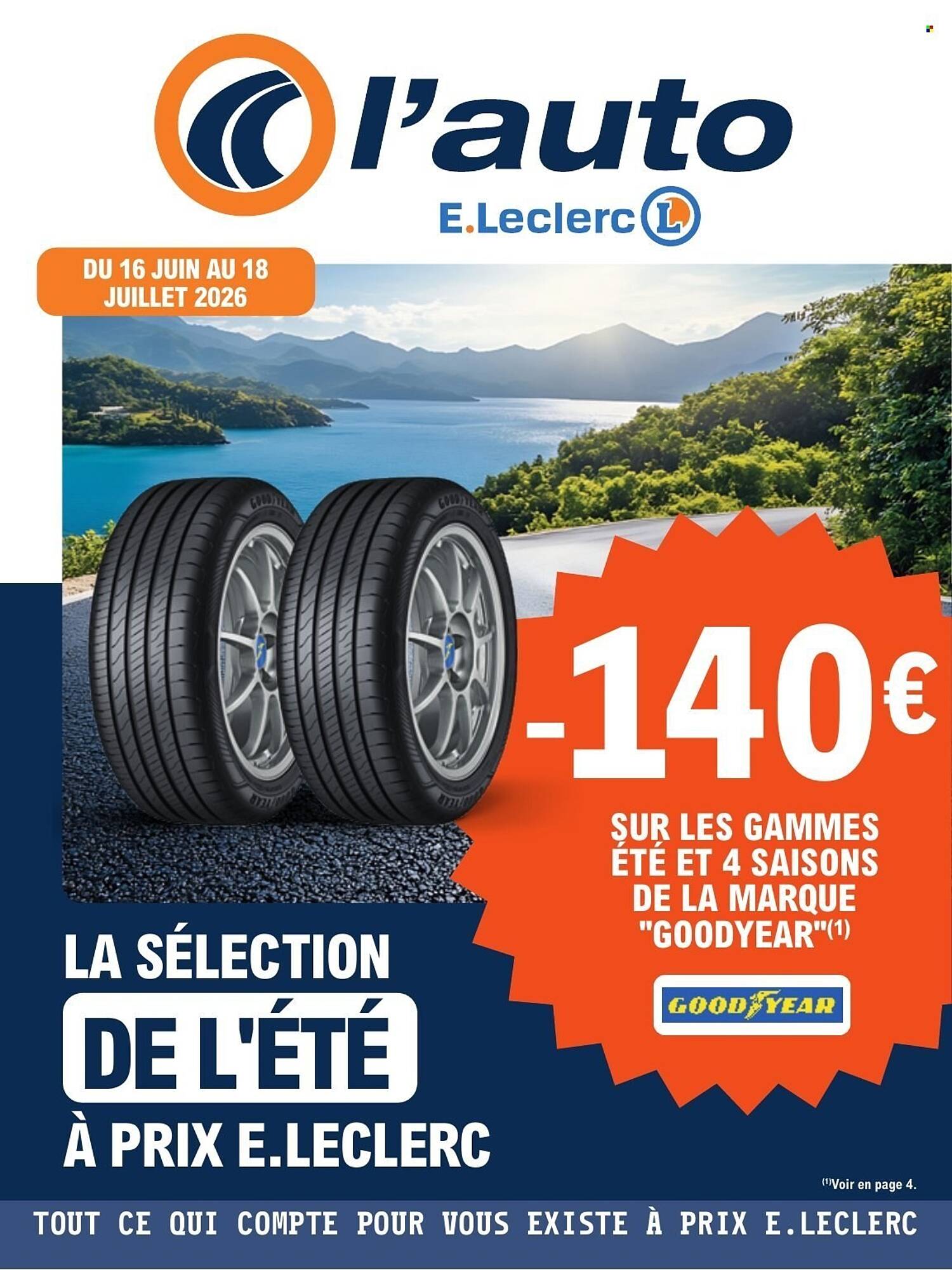 E.Leclerc L'Auto Catalogue Du 16/06/2026 au 18/07/2026