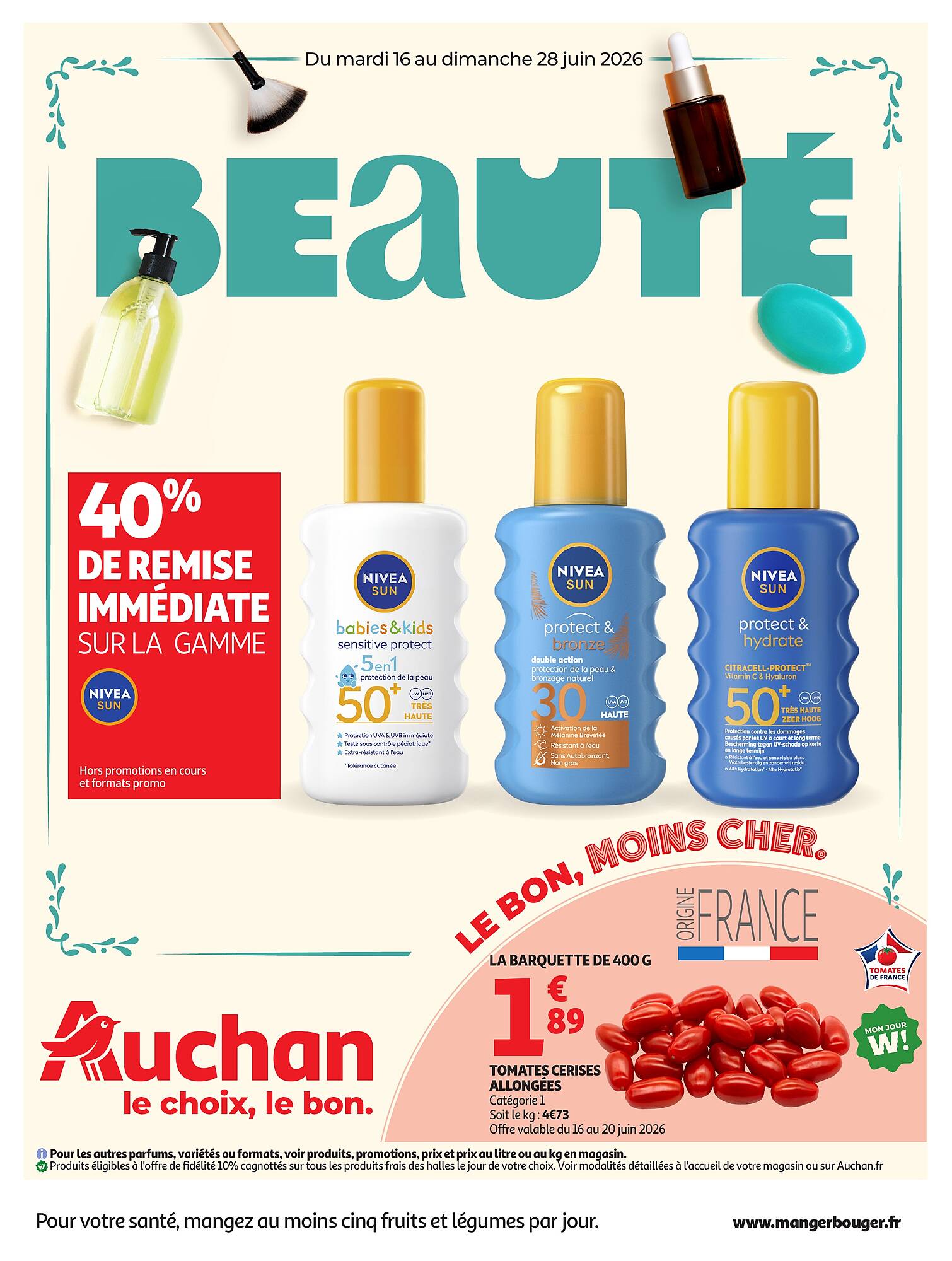 Auchan Catalogue Du 16/06/2026 au 28/06/2026