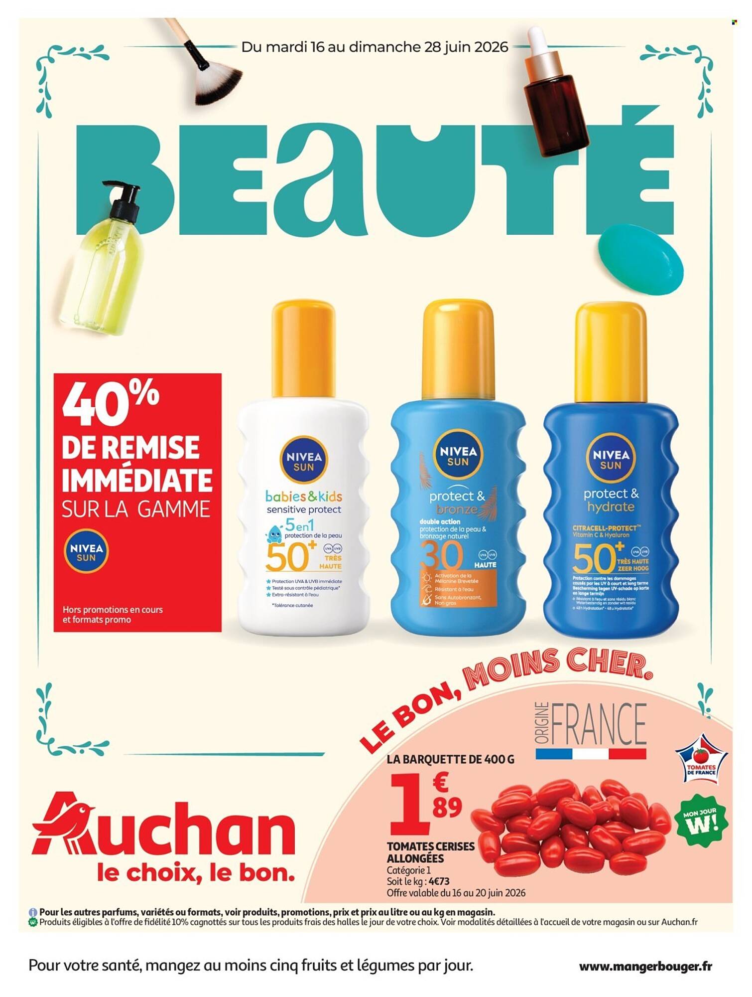 Auchan Drive Catalogue Du 16/06/2026 au 28/06/2026