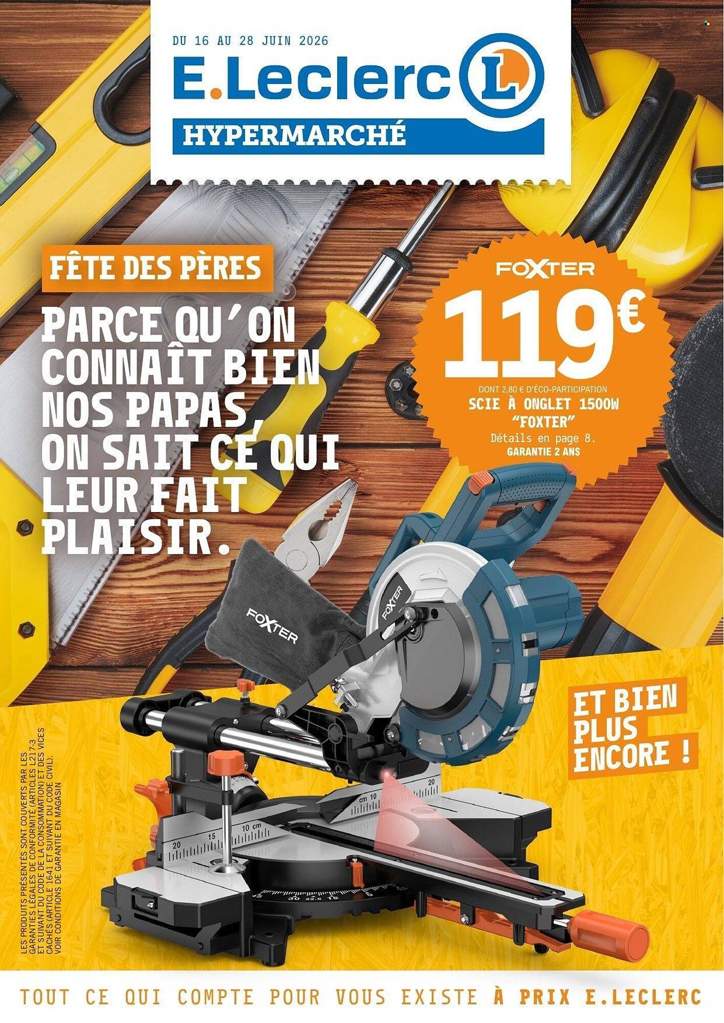 E.Leclerc Catalogue Du 16/06/2026 au 28/06/2026