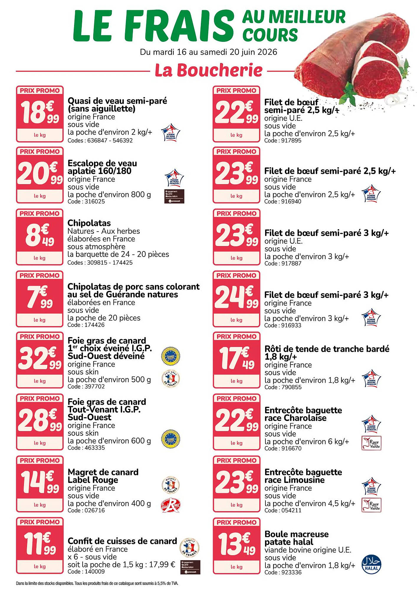Promocash Catalogue Du 16/06/2026 au 20/06/2026