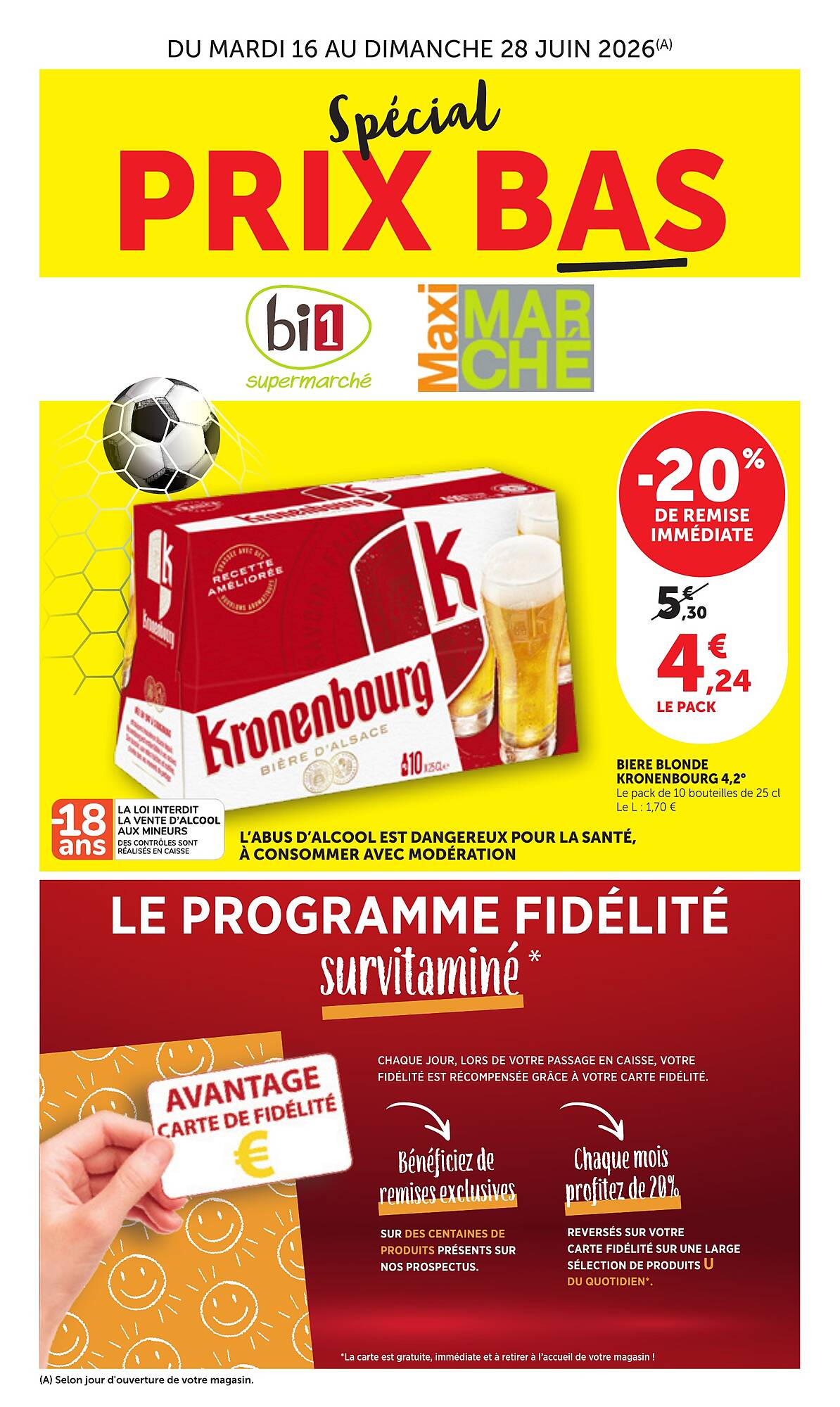 Bi1 Catalogue Du 16/06/2026 au 28/06/2026