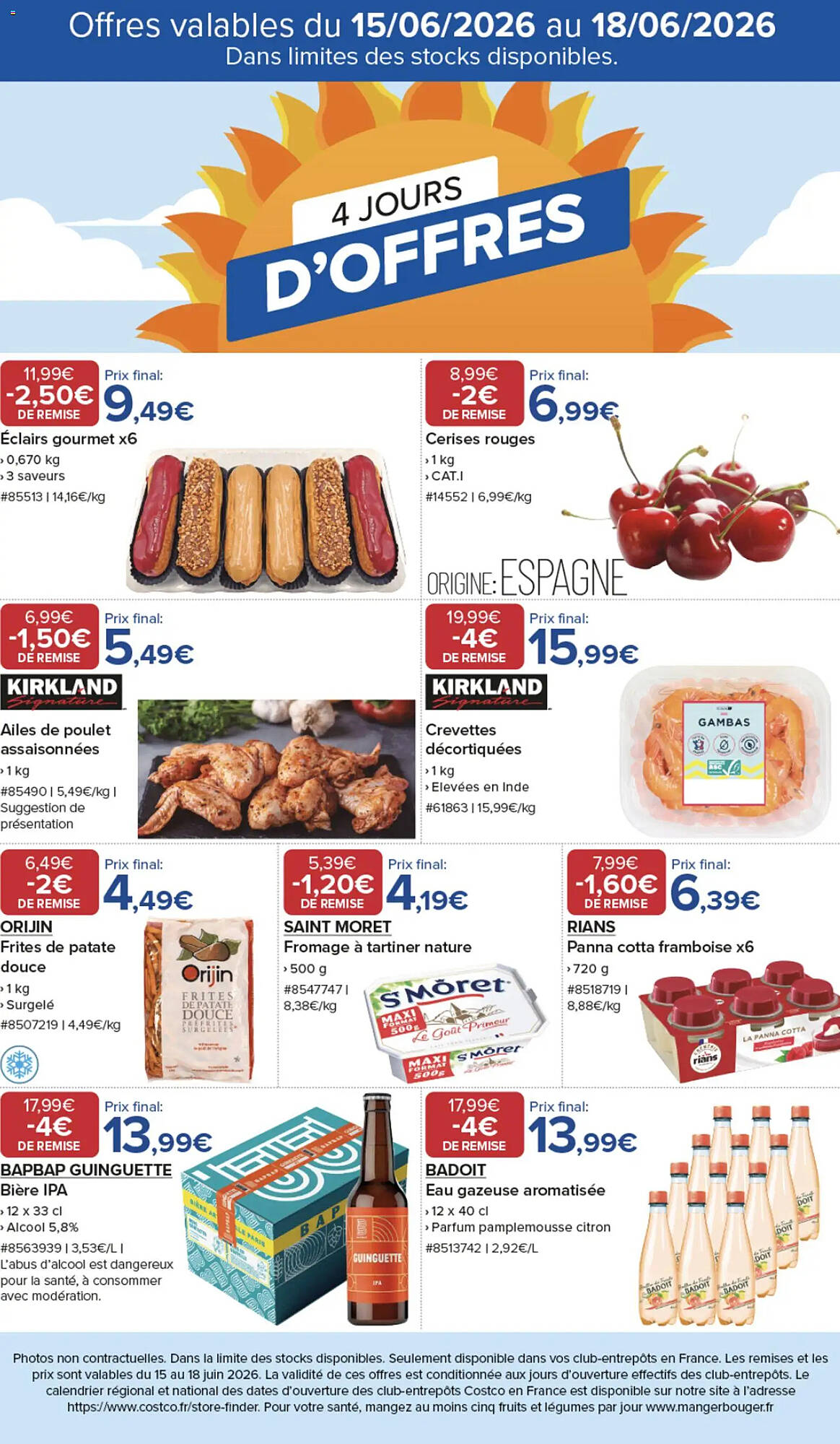 Costco Catalogue Du 15/06/2026 au 18/06/2026